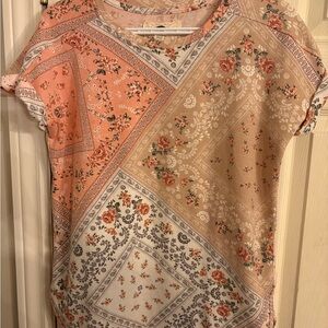 Cupio small Patchwork Women's Top